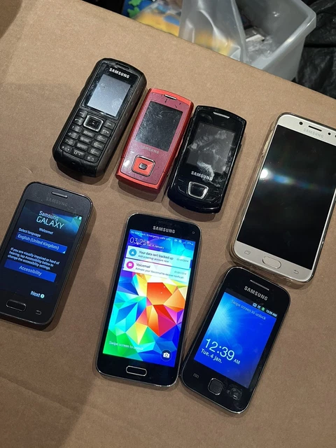 Bundle Of Samsung Phones X7 3 Working As Pics