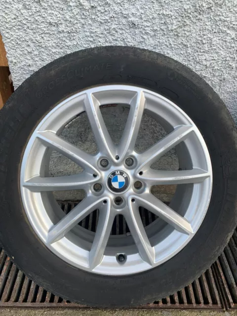 4 Cerchi in lega originali BMW X1 X2 X3 X4 SERIE 3 5 2017> SERIE 2 da 17" USATI