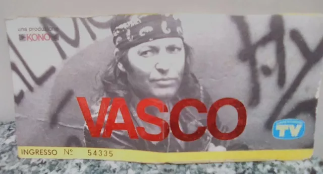 Biglietto VASCO ROSSI 21/09/1993 raro da collezione Roma PALAEUR palasport