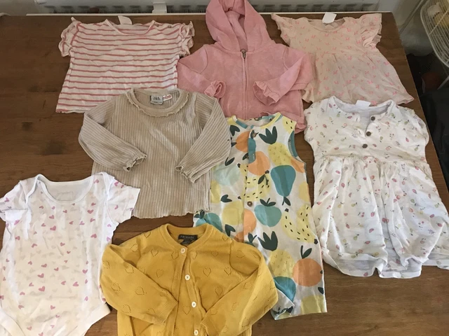 Pacchetto abbigliamento bambina 9-12 mesi