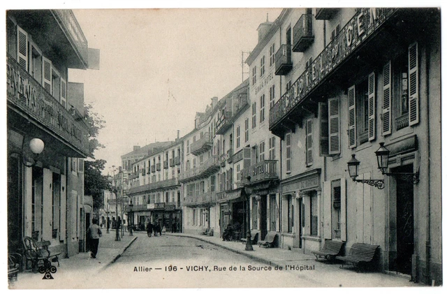 CPA 03 - VICHY (Allier) - 196. Rue de la Source de l'Hôpital