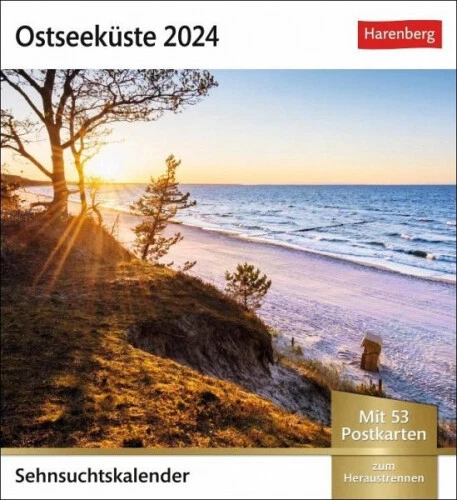 Ostseeküste Sehnsuchtskalender 2024|Kalender