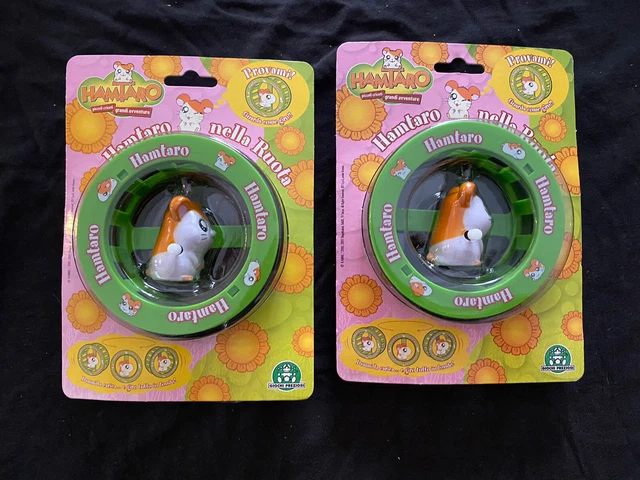 HAMTARO NELLA RUOTA Giochi Preziosi 2 Pezzi