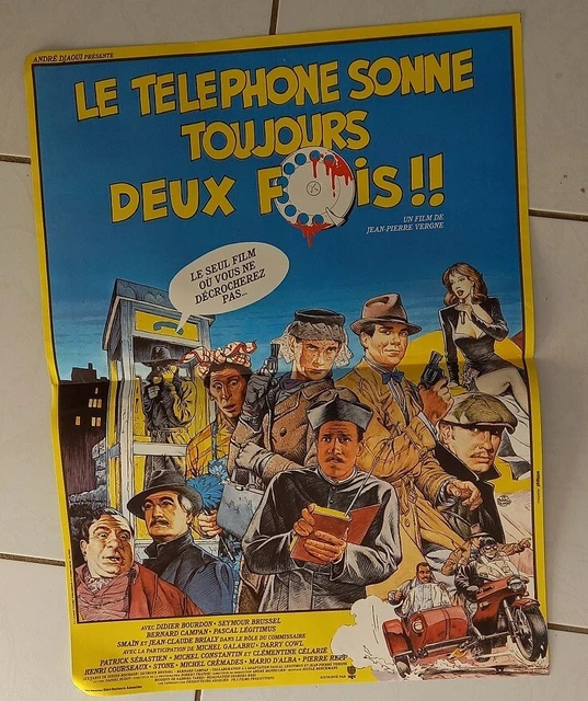 AFFICHE CINEMA LE téléphone sonne toujours deux fois 1984 EUR 10,00 PicClick FR