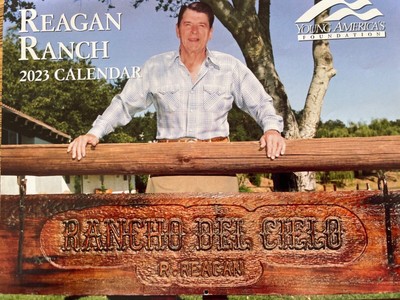 2023 RONALD REAGAN Ranch wall calendar Young America's Foundation $10.
