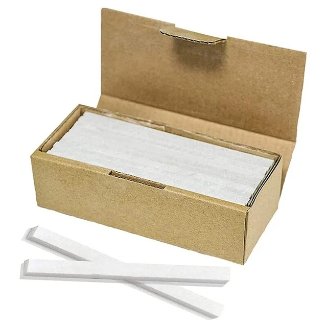 Paquete de 30 lápices de tocino blancos planos minas de tocino tormento profesional V6U4