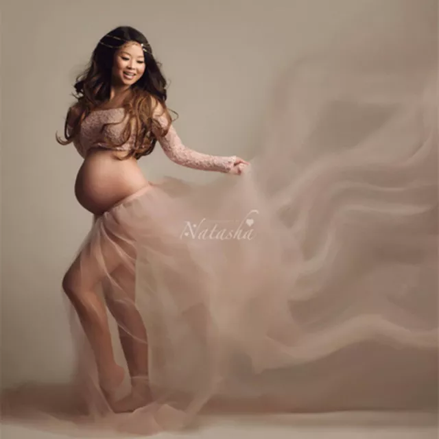 Sexy Maternity Dresses For Photo Shoot Maxi Women Pregnant Photography Props new