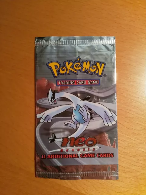 POKEMON Bustina Vuota NEO GENESIS Unlimited - Lugia ENG (LEGGI!)