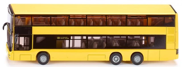 Yellow MAN double decker bus,SIK1884,1/87,SIKU