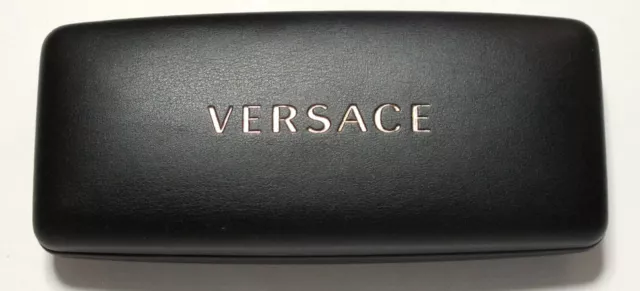 Versace Fodero Occhiali Astuccio Nero Custodia
