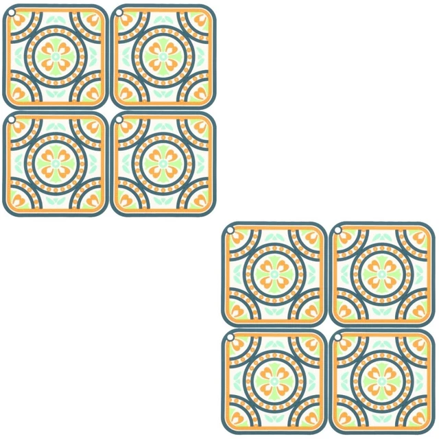 Esagono carino cervi stampati sottobicchieri in ceramica centrotavola decorazion