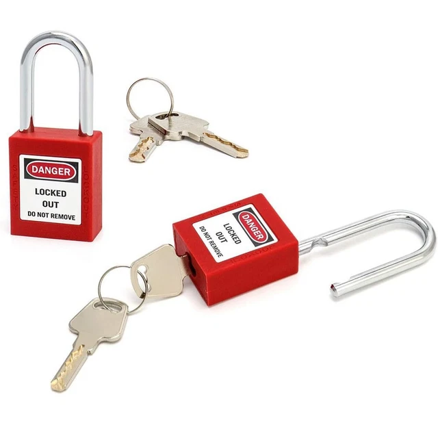 2 Keys Per Lock Lockout Tagout Locks  Electrical Lockout Tag Out