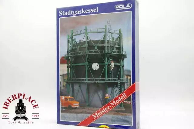 1:87 POLA 854 Meister Modell Stadtgaskessel Caldera de gas ciudad H0 escala ho 0