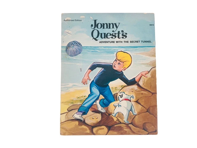 1972 Jonny Quest's Adventure with the Secret Tunnel Story by Horace J. Elias
