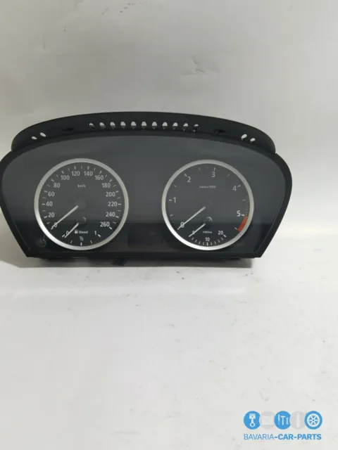 Originale BMW E60 E61 Combinazione di Strumenti Tachimetro Diesel 6958600 Km/H .