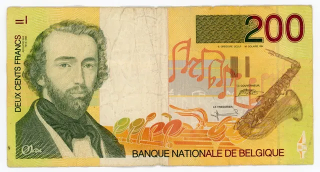 Billet de 200 Francs Banque de Belgique 1995-303011G454G