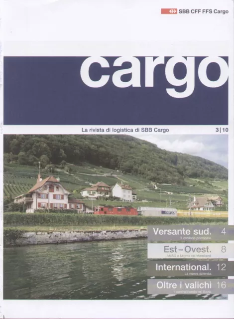 rivista SSB CARGO 2010 N.3 Rivista di Logistica di SSB CFF FFS Cargo     IT   aa