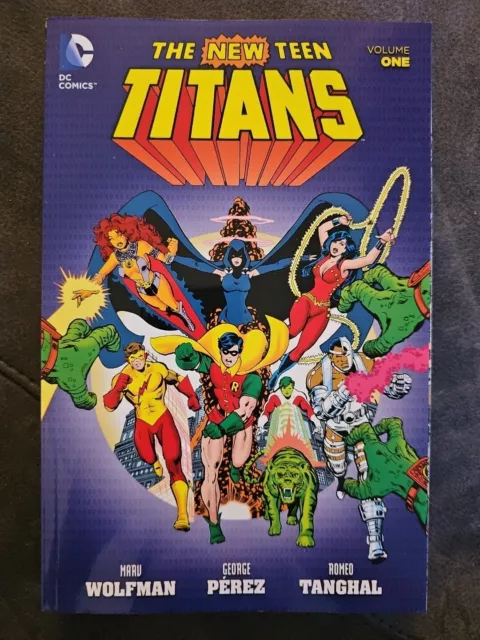 New Teen Titans Vol 1 Marv Wolfman George Perez 2014 DC Comics Trade Paperback