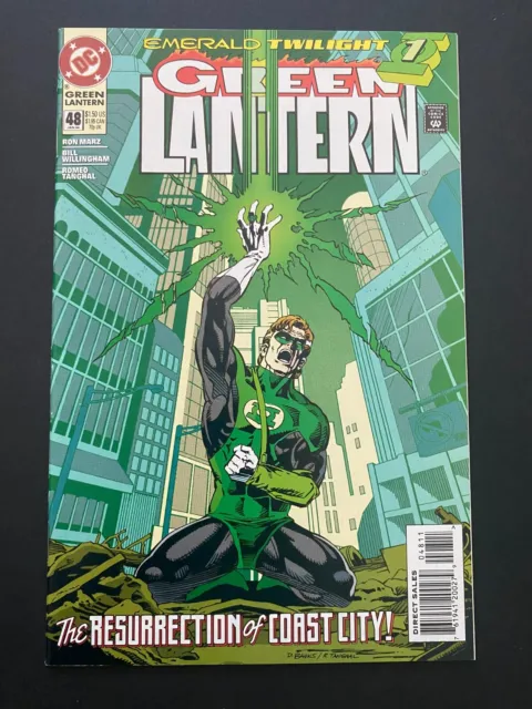 Green Lantern #48 DC Comic 1994 NM- / 1st Cameo of Kyle Rayner