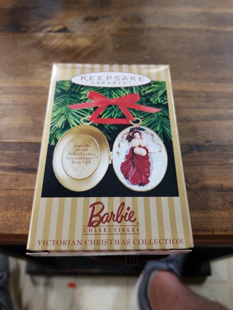 Victorian Elegance Barbie Hallmark Keepsake Ornament