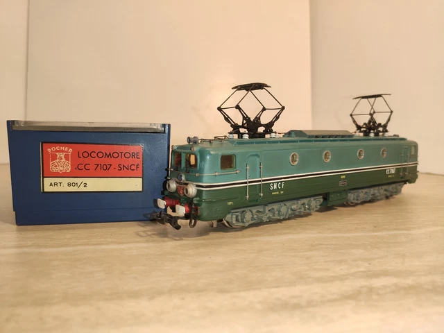 Locomotive électrique HO Lima SNCF CC 7107 – Italie – Occasion