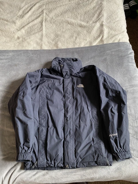 Vintage 1990S North Face Hyvent Black Jacket Mens Large