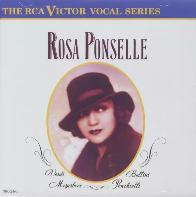 Rosa Ponselle Rosa Ponselle Sings Verdi & Bellini (CD)