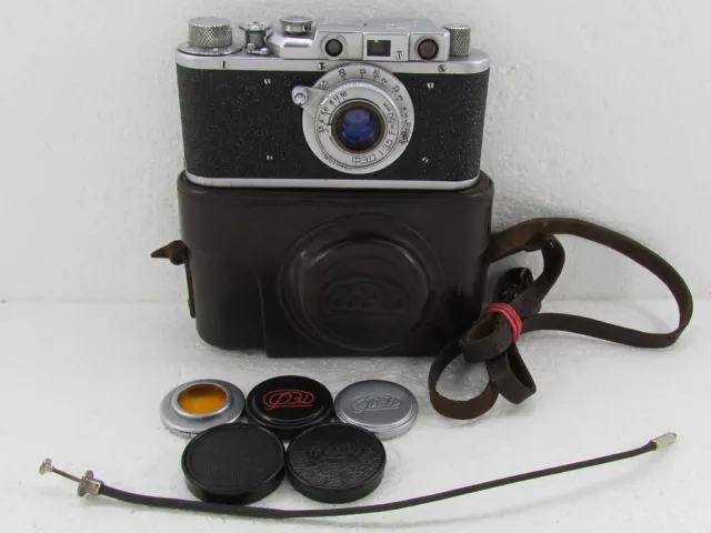 FED 1 ФЕД type 1g Vintage 1953-1955 USSR Russian RF 35mm Camera copy Leica-II(D)