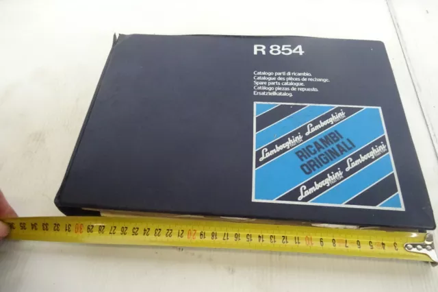 1982 Lamborghini R 854 tractor spare parts manual