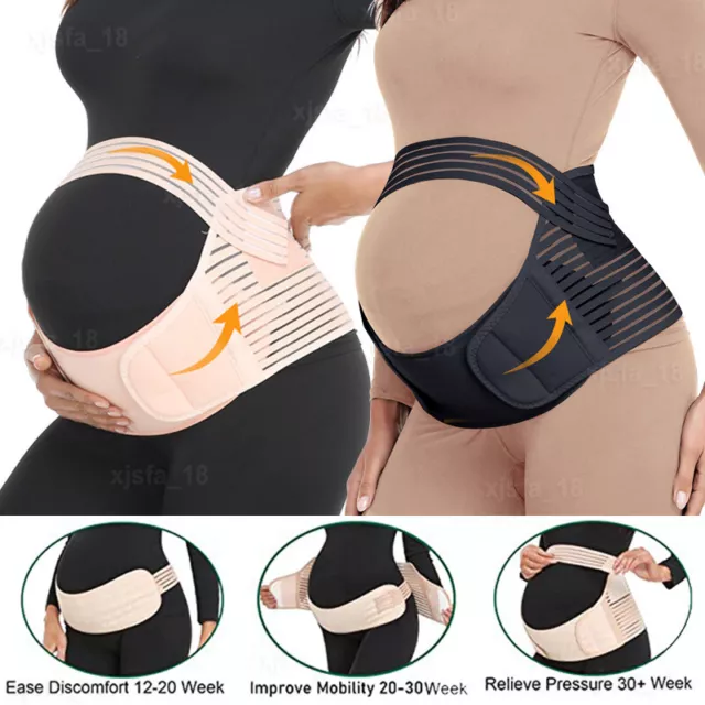 PREGNANCY SUPPORT BELT - Everlasting Comfort, Adjustable No-Slip Maternity  Belt £10.00 - PicClick UK