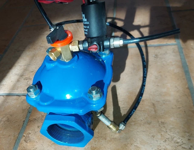 Elettrovalvola In Metallo Irrigazione 2" - Baccara 3 Vie 24 V Ac - Giardino Orto