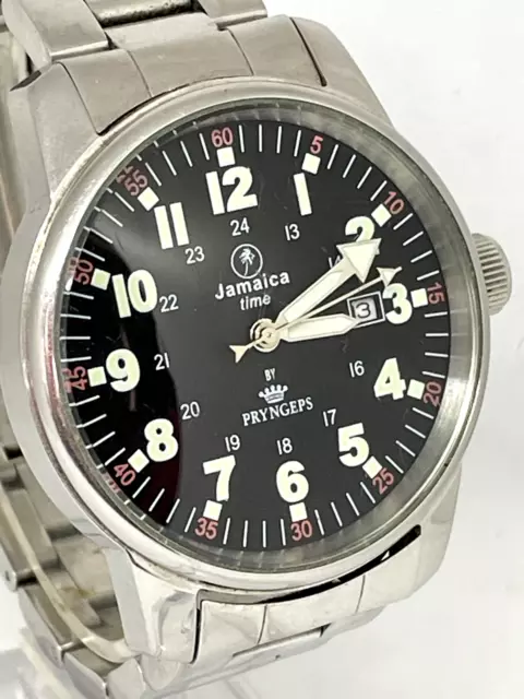 OROLOGIO PILOT MILITARY watch PRYNGEPS Jamaica J2260 sub 100 mt