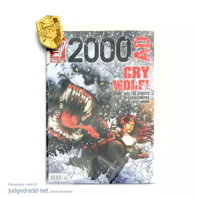 2000AD Prog 1703 Judge Dredd UK Comic Book. Very Good to Excellent (lot 4903
