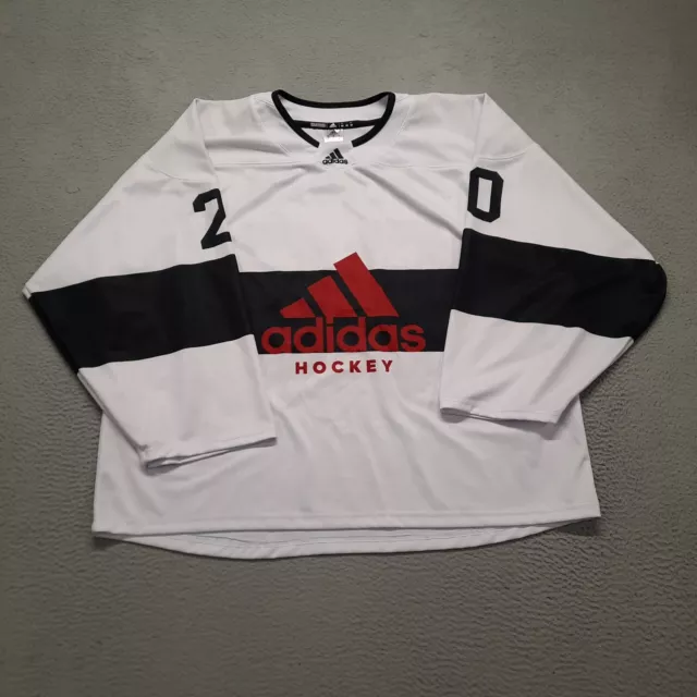Tampa Bay Lightning Adidas MIC Pro Stock Hockey Practice Jersey Size 56