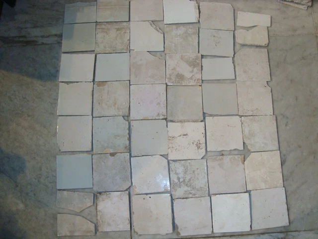 set  18th and 19th century delft  dutch white  tiles ,witjes (43)