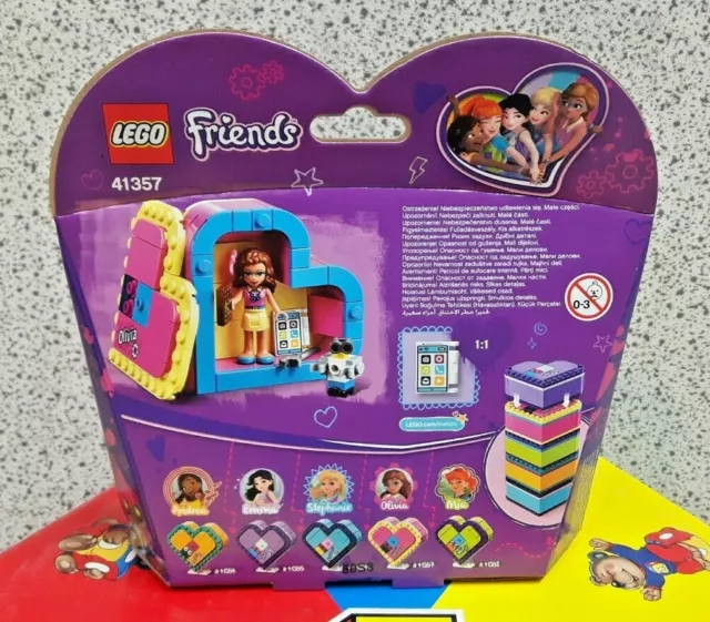 Lego Friends 41357 La scatola del Cuore di Olivia + 6 anni 2