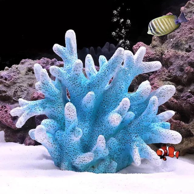 Simulation Korallenriff Fächerförmig Künstliche Pflanze Aquarium Ornament Dekor