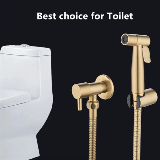 Versatile Handheld Bidet Sprayer Set with Filling Valve for Multiple Uses