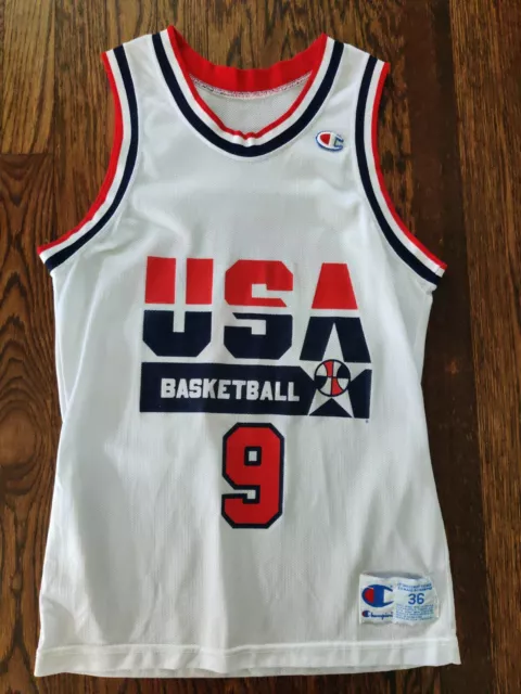 Basketball Jerseys Michael Jordan #9 Team USA Jersey White