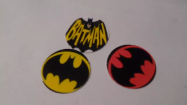 Pre Cut One Inch Bottle Cap Images BATMAN Free Shipping