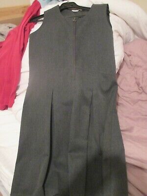Marks and Spencer grey school pinafore age 14