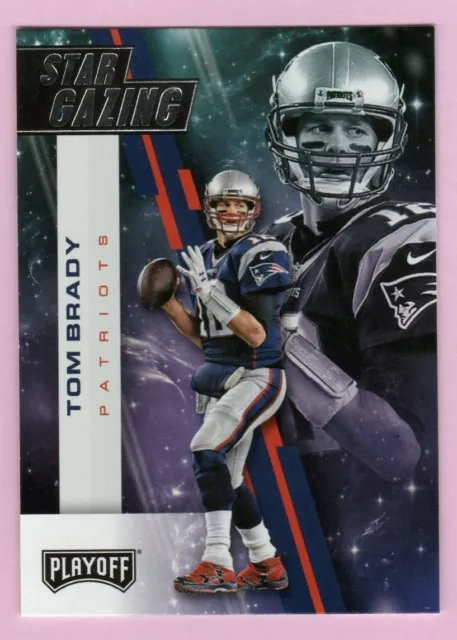 2017 Panini Playoff Tom Brady Star Gazing #3 New England Patriots (TB1)