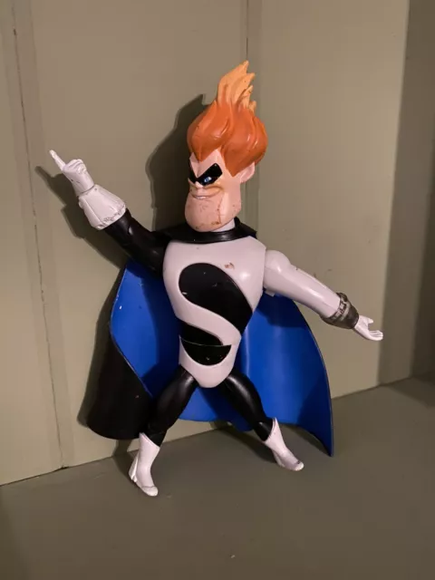 2004 EXCLUSIVE DISNEY STORE PIXAR THE INCREDIBLES SYNDROME ACTION Figure, USED