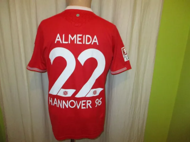 Hannover 96 Jako Heim Trikot 2015/16 "Heinz von Heiden" + Nr.22 Almeida Gr.M Neu