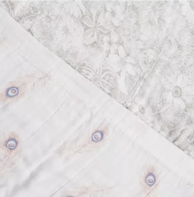 Aden + Anais Soft Silky Dream Blanket - Dainty Plume