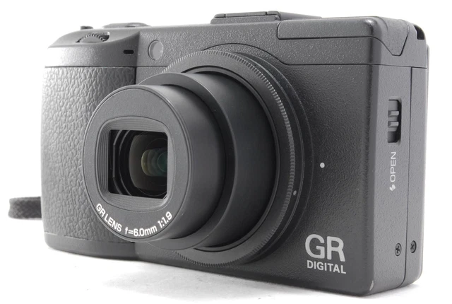 [TOP MINT BOX] Ricoh GR Digital III 3 10.0MP Black Compact Digital Camera JAPAN 3
