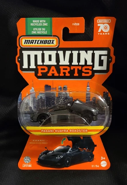 Matchbox MOVING PARTS Tesla Model X - Tesla Roadster - Toyota FJ40 CHOOSE