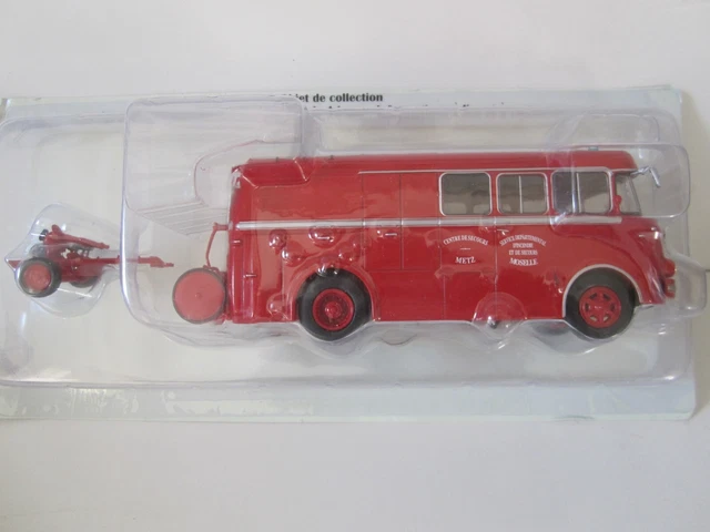 Camion Sapeurs-Pompiers Norev Maxi-Jet 1/43 - DAF - France - 1980 - Occasion