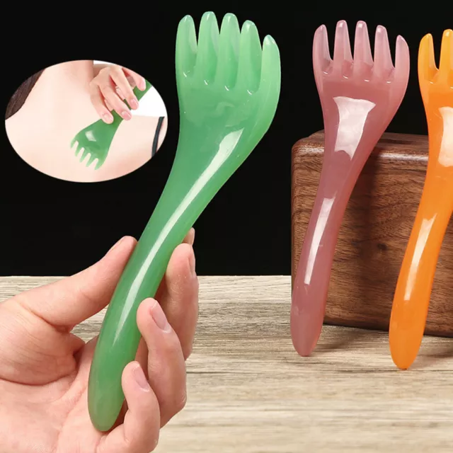 1PC New Resin Meridian Massage Comb Five Claw Massage Comb Head Massage Healthy