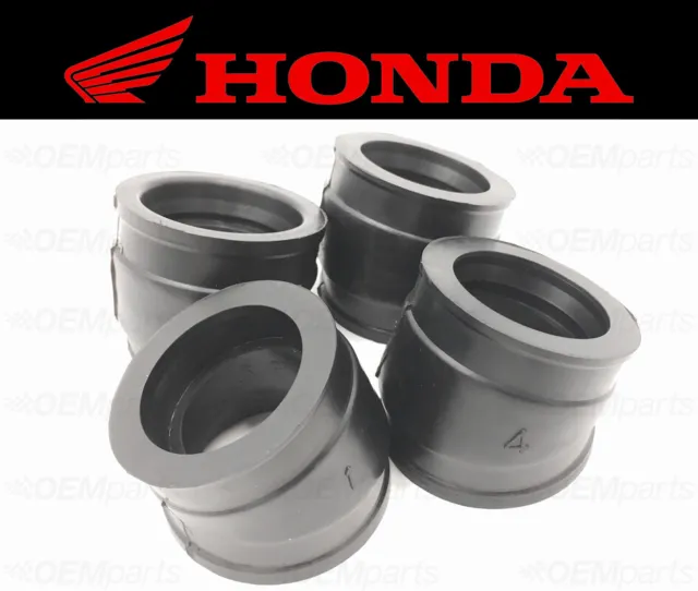 Set of (4) Honda Intake Manifold Carb Boots Set #CB750C #CB750F #CB750K #CB750SC